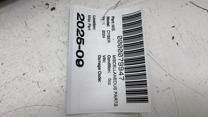 ⭕ 2024-2025 Tesla Cybertruck Rear Left Side Lower Tonneau Flat Cassett