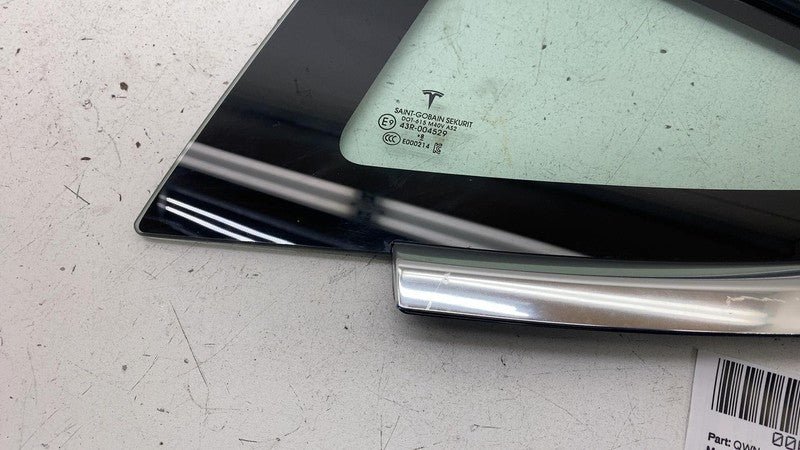 1080703-00 ⭕ 2017-2020 Tesla Model 3 M3 Rear Left Quarter Fixed Window Glass LH 1080703-00