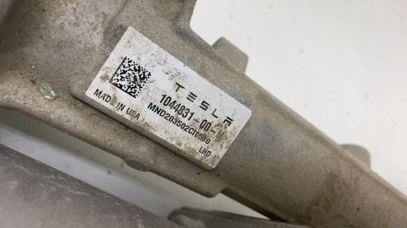 2020-2023 Tesla Model Y 3 Power Steering Gear Rack & Pinion w/ Tie Rod End Link