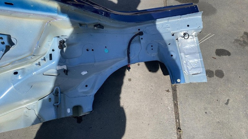⭕ 2017-2020 Tesla Model 3 Rear Left Quarter Panel Structural Frame Cut Blue PPSB