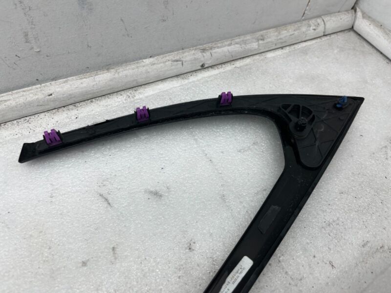 1600146D0B ⭕ 21-23 Tesla Model S MS Driver Side Upper Bright Trim Molding Left 1600146-D0-B