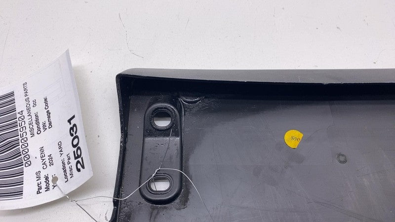 9Y0.807.287.BC ⭕ 2024 Porsche Cayenne License Plate Bracket Holder OEM 9Y0807287BC