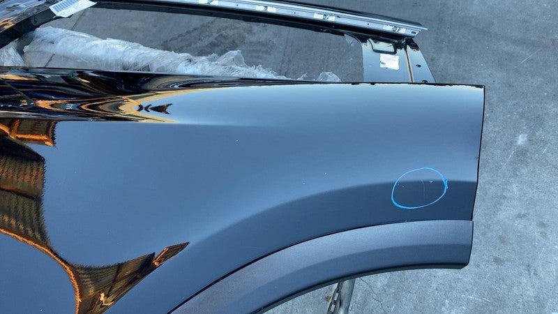 1028790-00-K ⭕ 2016-2024 Tesla Model X Rear Driver Side Falcon Door Shell Panel LH Black PBSB