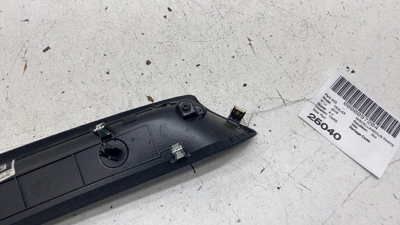 ⭕2016-2020 Tesla Model X Front Left Windshield Sun Visor Trim Bezel 10
