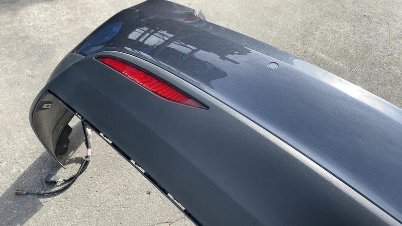 ⭕ 2016-2020 Tesla Model X Rear Bumper Fascia Cover w/ Park Sensor Assy Gray PMNG