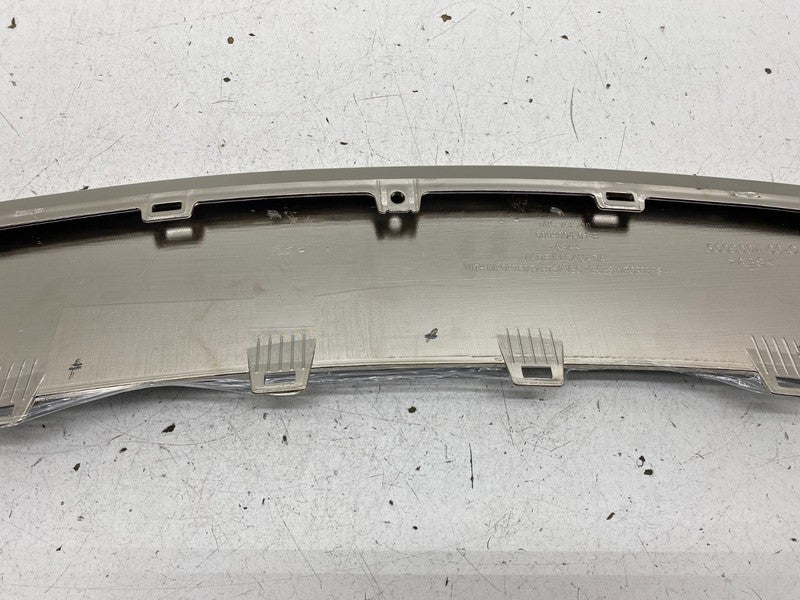 6009004 01 B ⭕ 2012-2015 Tesla Model S Rear Bumper Valance Diffuser Cover Chrome 6009004-01-B