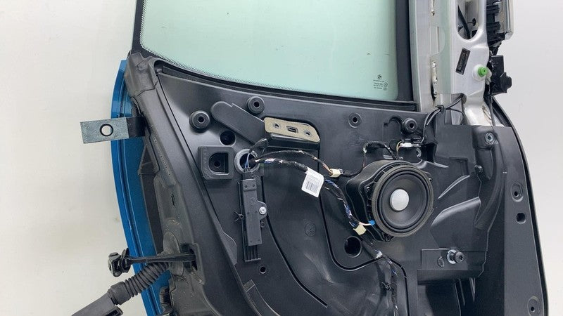 ⭕ 2014-2020 BMW i3 I01 Rear Driver Side Door Shell Panel Left Assy OEM Blue C01