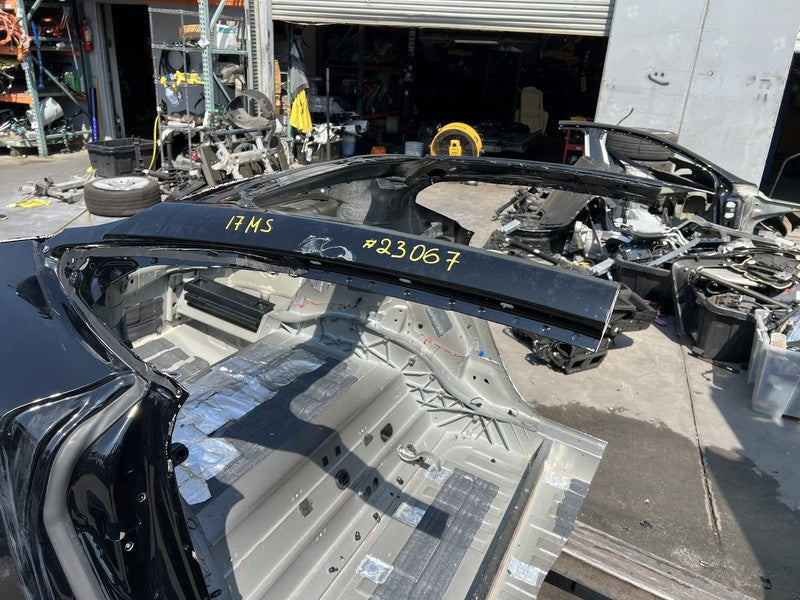 ⭕ 2016-2020 Tesla Model S Rear End Panel Structural Frame Cutout Assy Black PBSB