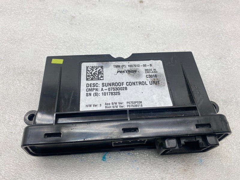 ⭕ 12-20 Tesla Model S Sunroof Controller Moon Roof Control Module 1007