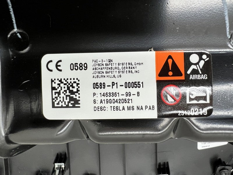 ⭕2012-2015 Model S Dashboard Instrument Panel Dash Trim Cover Black 10