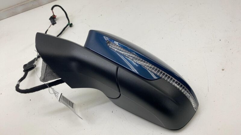 Does not apply 2021-2023 Volkswagen ID.4 Front Driver Exterior Rear View Door Mirror Left Blue