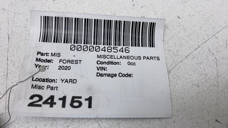 2020 Subaru Forester Seat Belt Pretensioner OEM