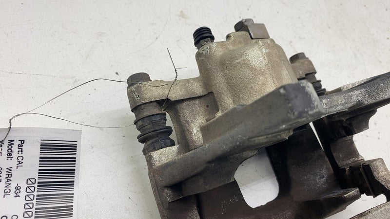 ⭕ 2007-2018 Jeep Wrangler Rear Passenger Side Caliper w/ Brake Hose Line Right