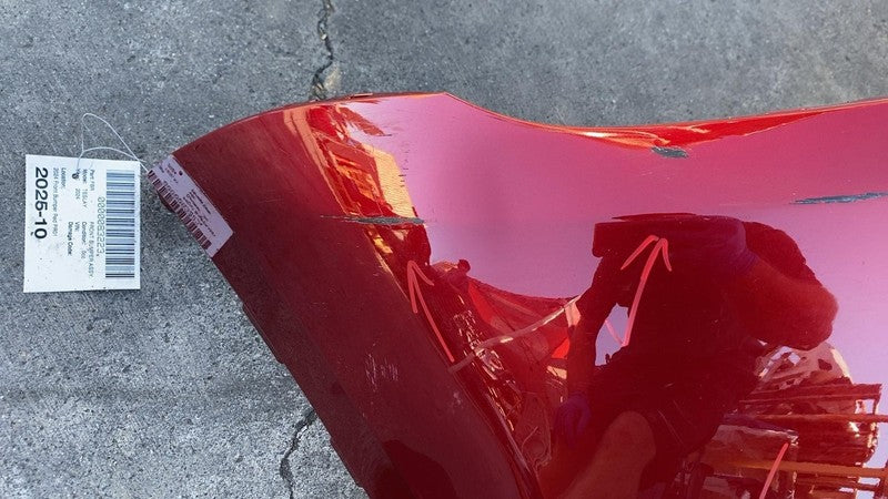 ⭕ 2024 Model Y MY Front Bumper Cover Red PR01 Non-Park Sensor Type 149
