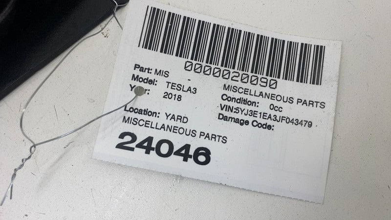 ⭕ 2017-2022 Tesla Model 3 Rear Bumper Beam Extrusion Reinforcement Impact Bar