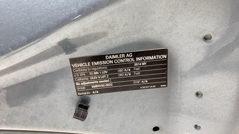 ⭕ 2014-2015 Mercedes-Benz B Electric Drive Bonnet Hood Shell Panel Assembly