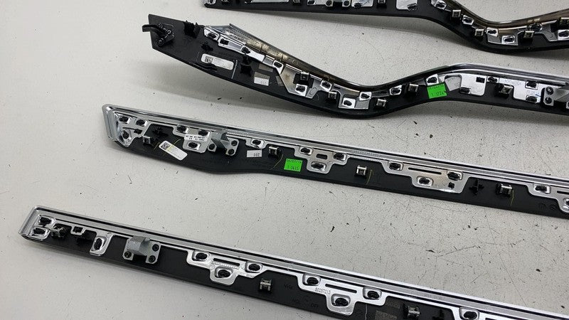 103578900 ⭕ 2016-2020 Tesla Model X SET of Front & Rear Left & Right Door Molding Trim OEM