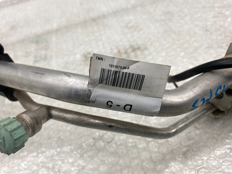 103167000F ⭕ 12-15 Model S A/C Line Liquid Suction Pipe w/ TXV Valve Solenoid 1031670-00-F