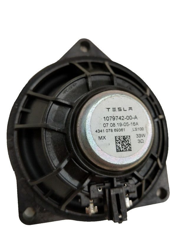 1079742 00 A ⭕ 17-23 Tesla Model S X 3 Y Audio System Speaker Full Range 100MM 1079742-00-A