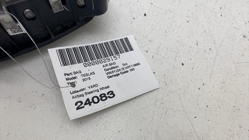 102338101F ⭕ 12-15 Model S MS Steering Wheel Airbag Leather Safety Restraint 1023381-01-F