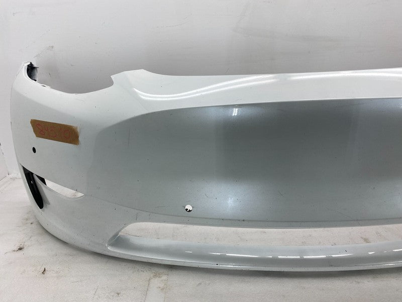 ⭕20-22 Tesla Model Y Front Bumper Cover Assembly Pearl White - PPSW 14