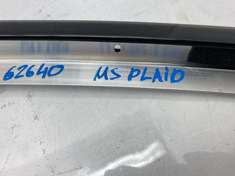 ⭕ 2021-2024 Tesla Model S Passenger Side Upper Door Mold Top Roof Molding Right