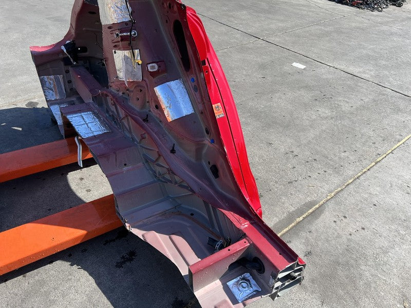 2012-2016 Tesla Model S MS Rear Quarter Panel Structural Cutout Left LH Red PPMR