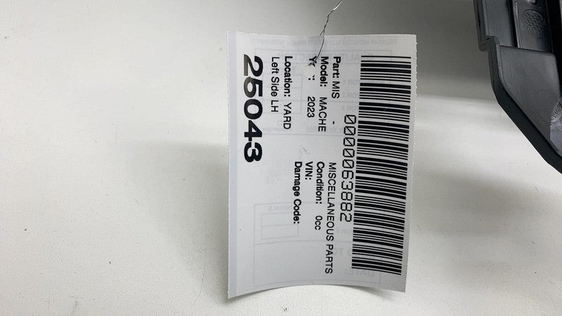 LJ8BR31113AFW ⭕ 21-24 Mustang Mach-E Rear Left Upper C-Pillar Quarter Trim LH LJ8B-R31149-AFW