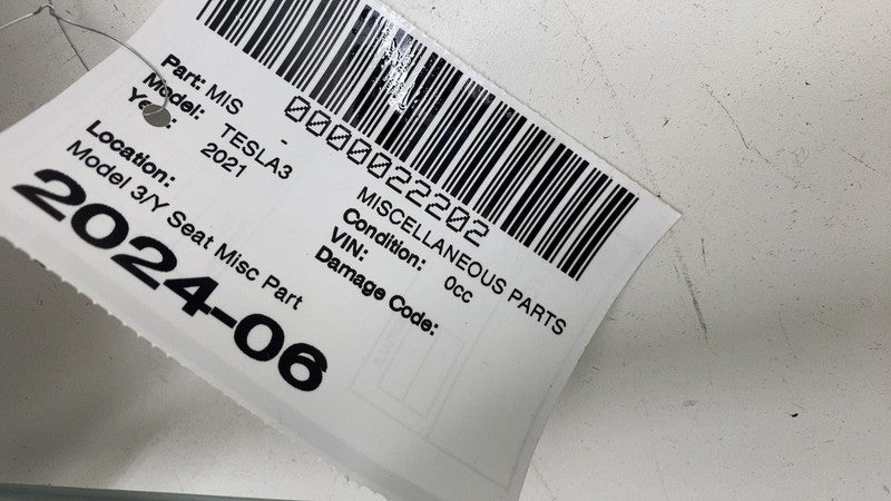 ⭕ 2017-2023 Tesla Model 3 Y Front Left or Right 1st Row Seat Lower Cus