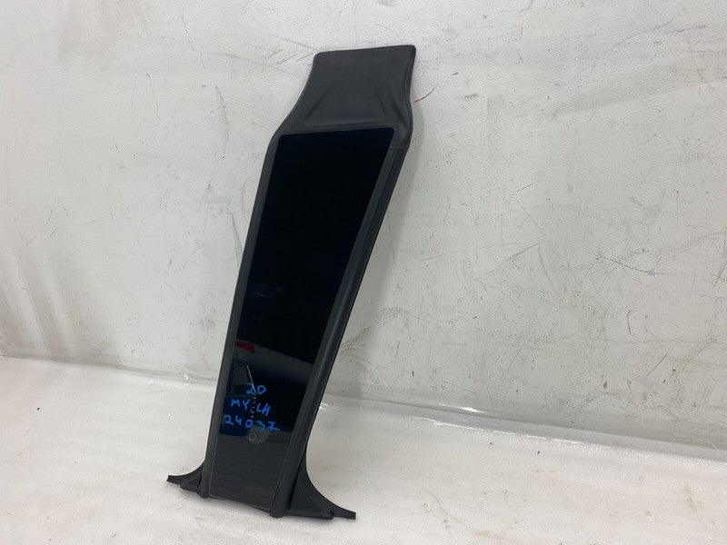 151625500D ⭕ 20-23 Model Y Left Exterior B-Pillar Applique Glass Trim LH AP3 1506885-00-D