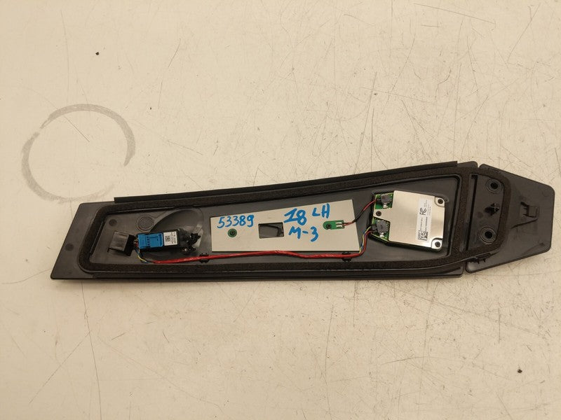 1100437 00 C ⭕ 2017-2020 Tesla Model 3 B-Pillar Applique Glass Camera Left OEM 1100437-00-C