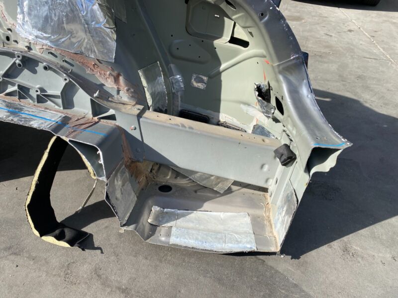 Does Not Apply 2012-2015 Tesla Model S Rear Right Quarter Structural Body Panel Frame Cut Out