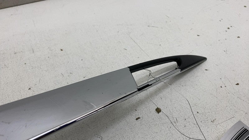 ⭕ 12-20 Tesla Model S Rear Liftgate Trunk Lid Chrome Trim Molding 1025