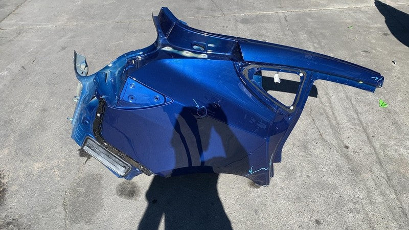 ⭕ 2017-2020 Tesla Model 3 Rear Right Quarter Panel Structural Cut Out Blue PPSB