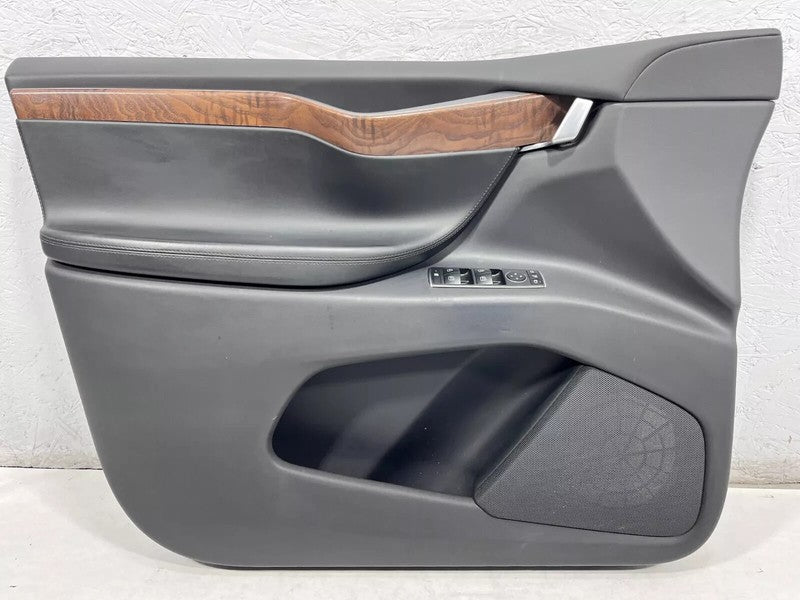 105532721M ⭕ 16-20 Tesla Model X Front Driver Side Door Panel Trim Card Left 1055327-21-M