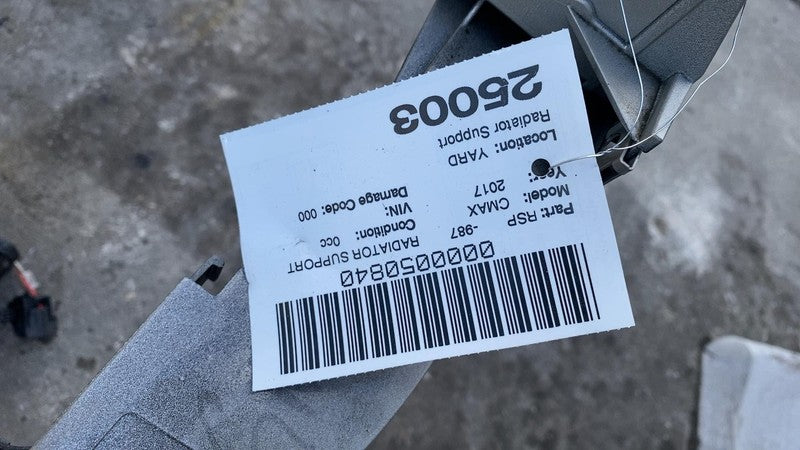 2013-2018 Ford C-Max Radiator Fan Shroud + Core Support & Bar Reinforcement Assy