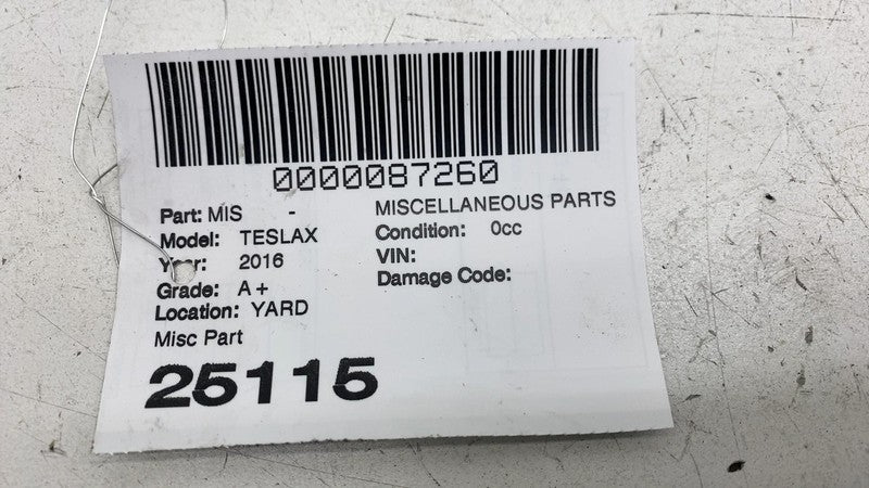 1034909 ⭕ 16-20 Model X MX Front Right Door Quarter Applique Corner Glass Cover 1034909