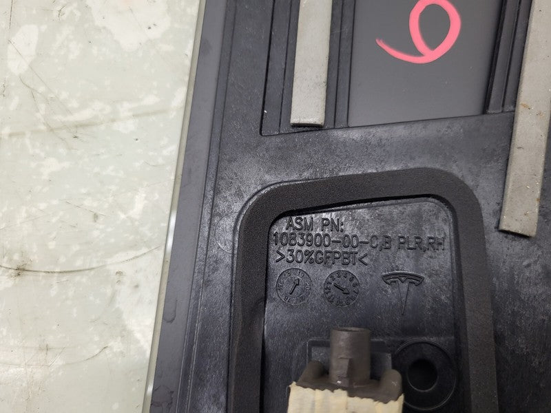 1083900 00 C ⭕ 2016-2020 Tesla Model S MS Right B-Pillar Applique Glass & Camera 1092307-00-G