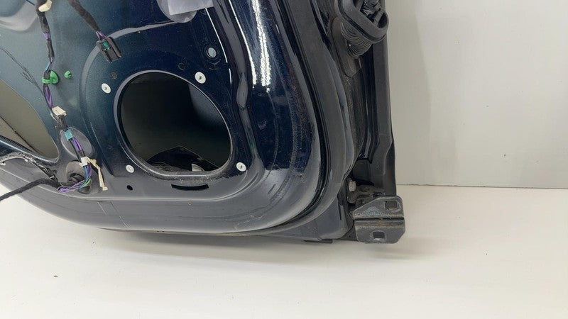 ⭕2012-2015 Tesla Model S Rear Driver Side Door Shell Panel Left LH Blu