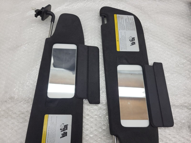 ⭕ 16-20 Tesla Model S SET of Ceiling Headliner Sunvisor Upper A + B +