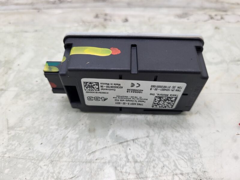 2012-2020 Tesla Model S X ECU Receiver Tire Pressure Monitor System Control Unit