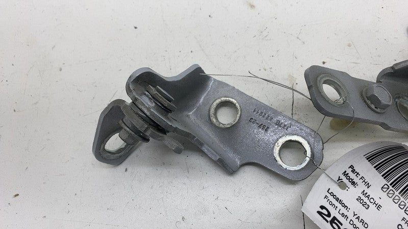 JX7BA22811 ⭕ 21-24 Ford Mustang Mach-E Front Left Upper & Lower Door Hinge OEM JX7B-A22811