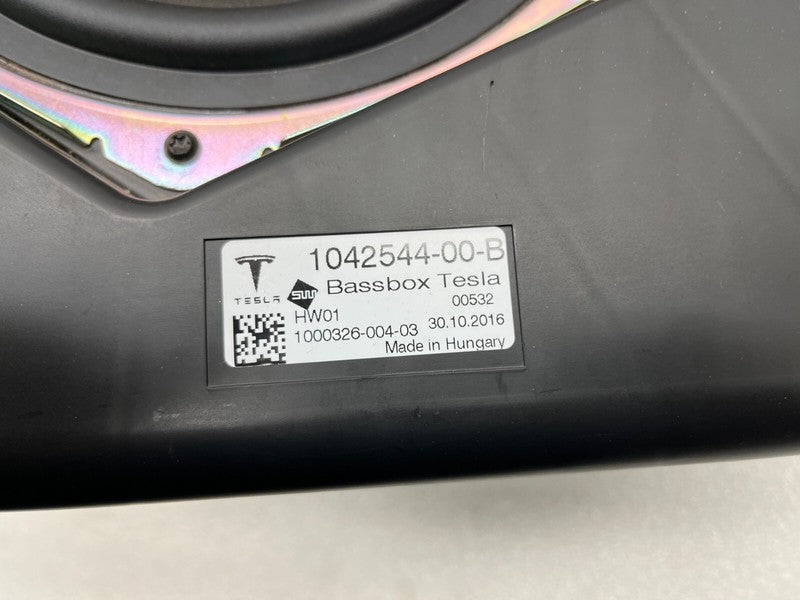1042544 00 B ⭕14-20 Tesla Model S MS Subwoofer Bass Audio Speaker Bassbox Woofer 1042544-00-B