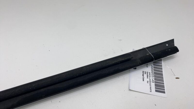 2012-2020 Tesla Model S Rear Driver Door Window Outer Belt Molding Chrome Left