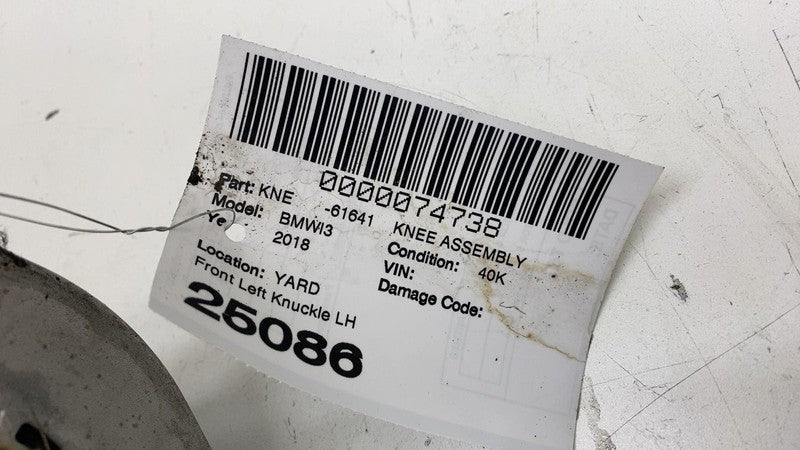 31316880097-01 ⭕ 14-20 BMW i3 I01 Front Front Left Spindle Knuckle w/ Strut Shock Absorber Assy