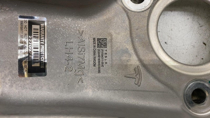 ⭕ 17-23 Model 3 Front Left Spindle Knuckle ABS Sensor & Shield RWD 104