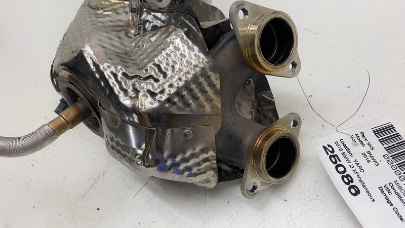 762311506 ⭕ 2014-2021 BMW i3 Exhaust Manifold Con w/ Heat Shield Assembly 762311506