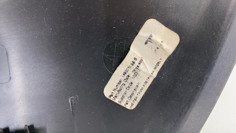 ⭕20-23 Tesla Model Y Passenger Side Trunk Trim End Item Panel Right 14