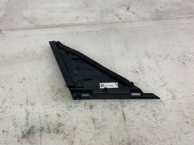 103490899E ⭕ 16-20 Model X Front Left Door Quarter Applique Corner Glass Cover 1034908-99-E