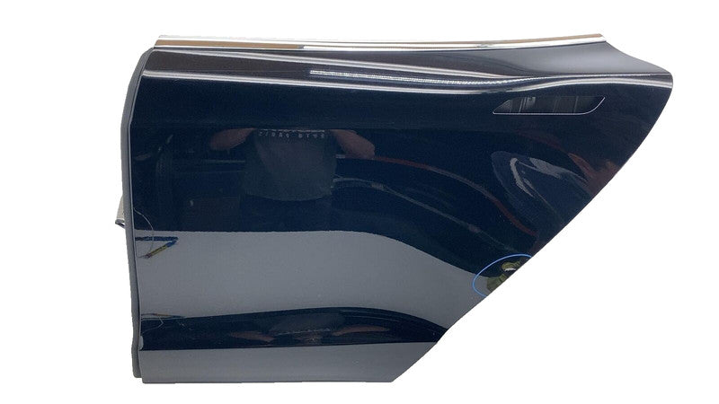 ⭕ 2012-2015 Tesla Model S Rear Driver Side Door Shell Panel Left LH Bl